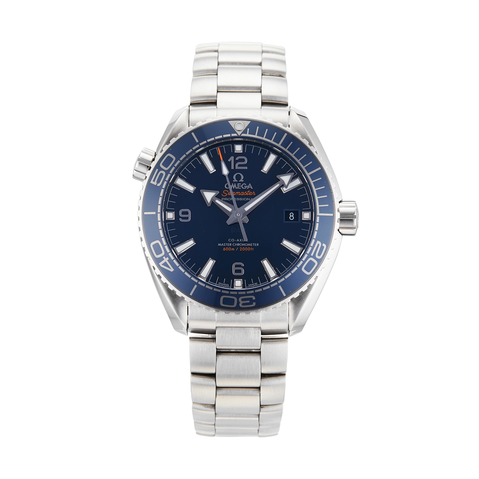 Pre-Owned Omega Seamaster Planet Ocean 600M Mens Watch 215.30.44.21.03.001