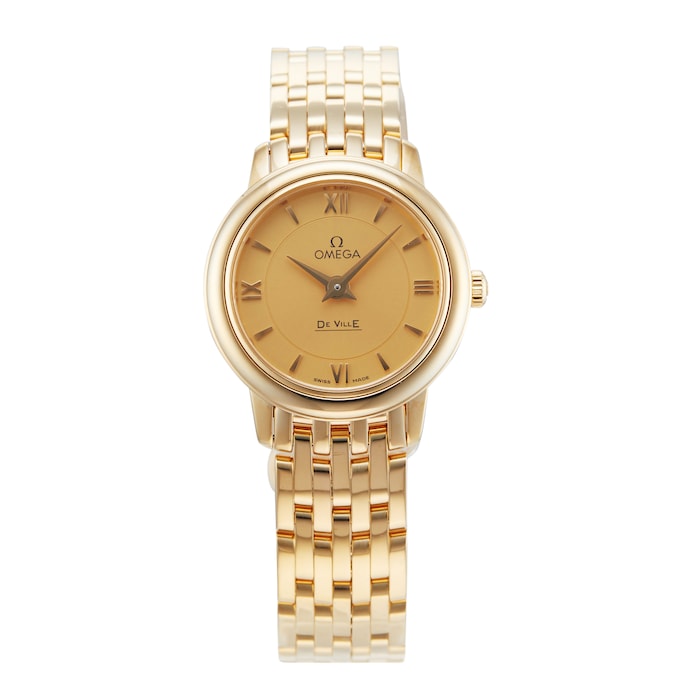 Pre-Owned Omega Pre-Owned Omega De Ville Prestige Ladies Watch 424.50.24.60.08.001