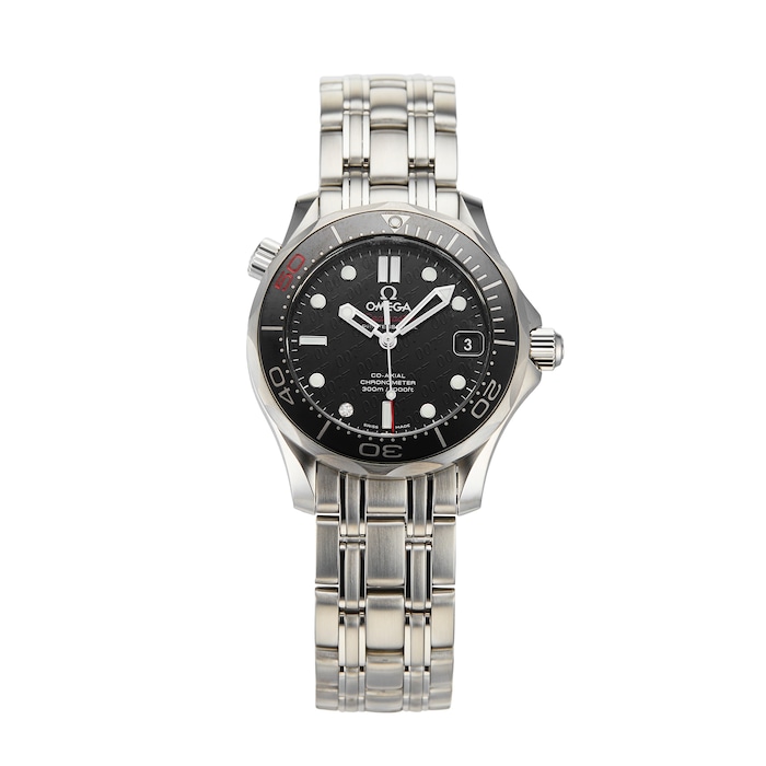 Pre-Owned Omega Pre-Owned Omega Seamaster Diver 300M ''James Bond 50th Anniversary'' Ladies Watch  212.30.36.20.51.001
