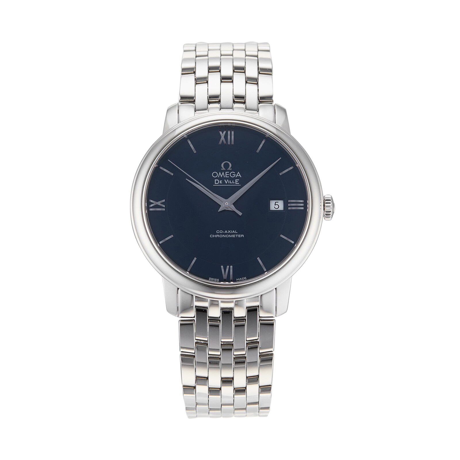 Pre-Owned Omega De Ville Prestige Mens Watch 424.10.40.20.03.001