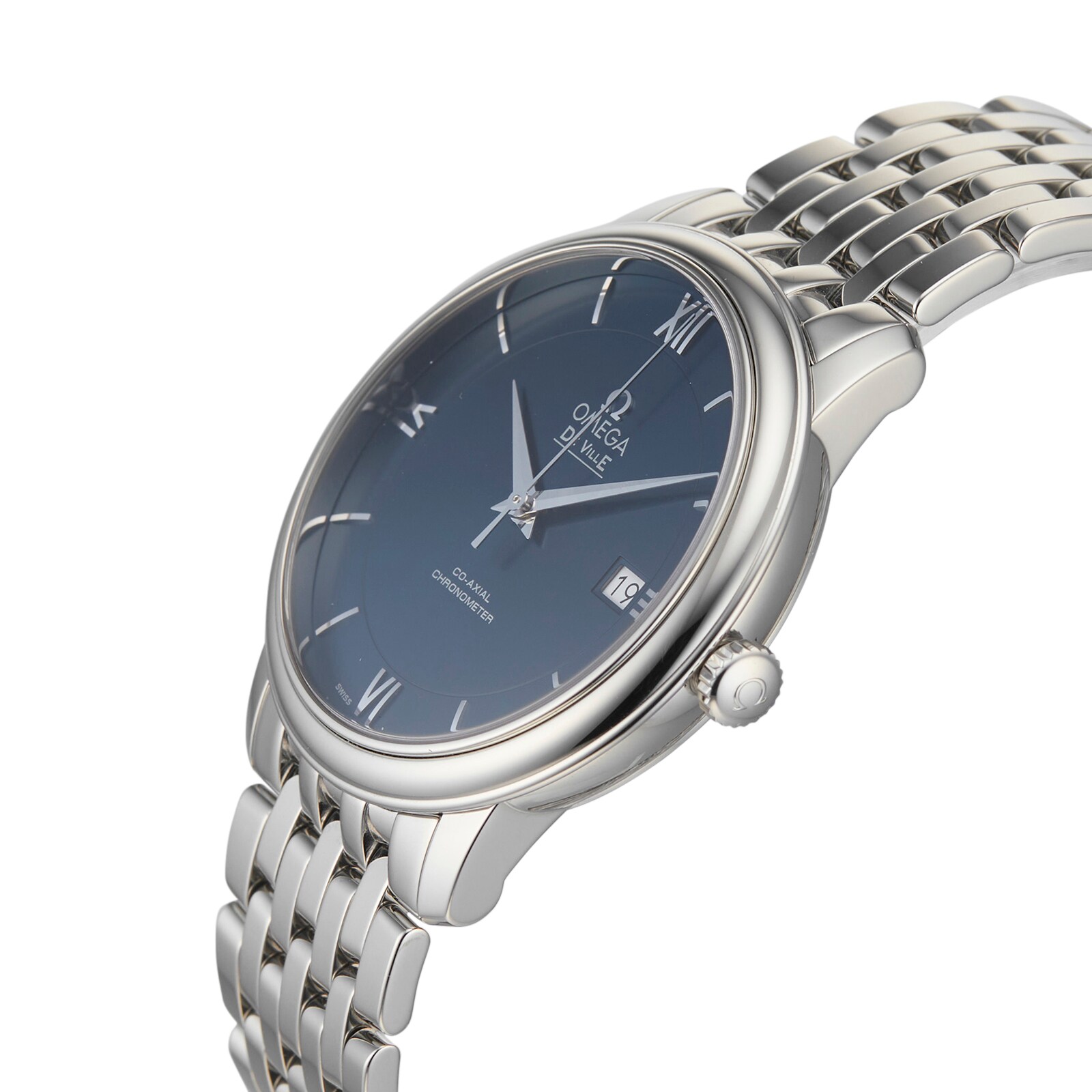 Pre-Owned Omega Pre-Owned Omega De Ville Prestige Mens Watch 424.10.40.20.03.001 Pre-Owned Omega Pre-Owned Omega De Ville Prestige Mens Watch 424.10.40.20.03.001