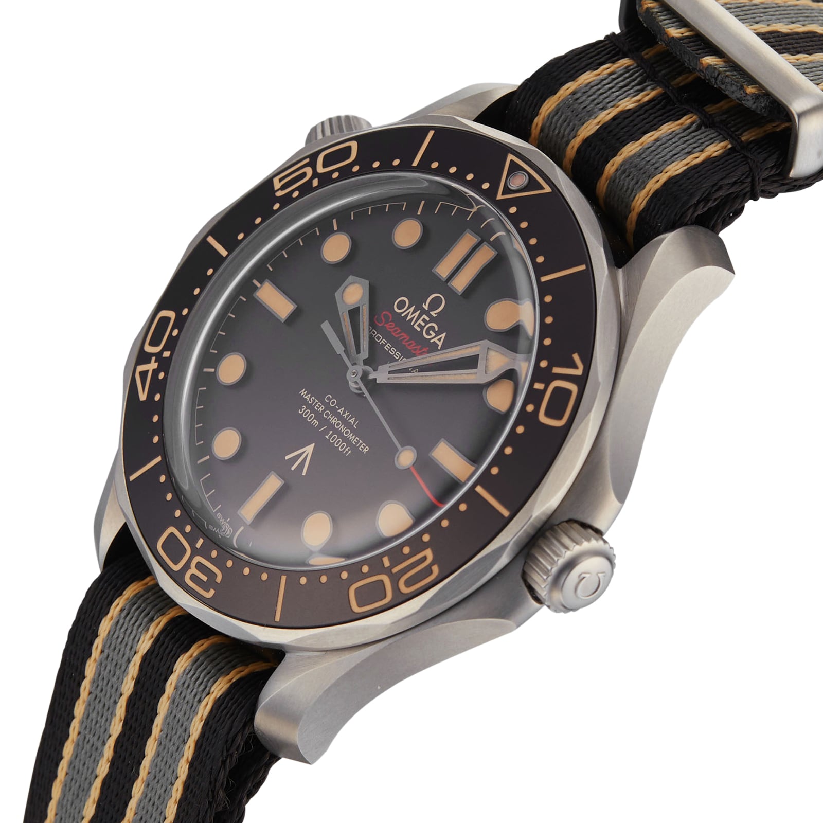 Pre-Owned Omega Seamaster Diver 300M 007 Edition Mens Watch 210.92.42.20.01.001