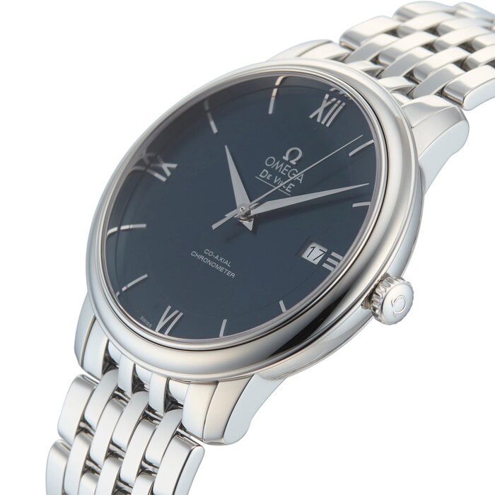 Pre-Owned Omega De Ville Prestiage Chronometer Automatic Mens Watch 424.10.40.20.03.001