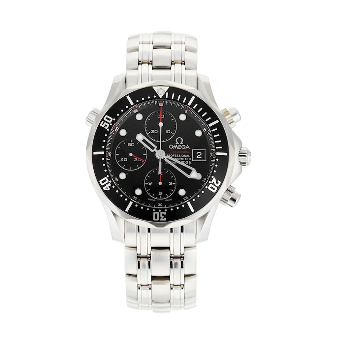 Pre-Owned Omega Seamaster Diver 300M Chronograph Mens Watch 213.30.42.40.01.001