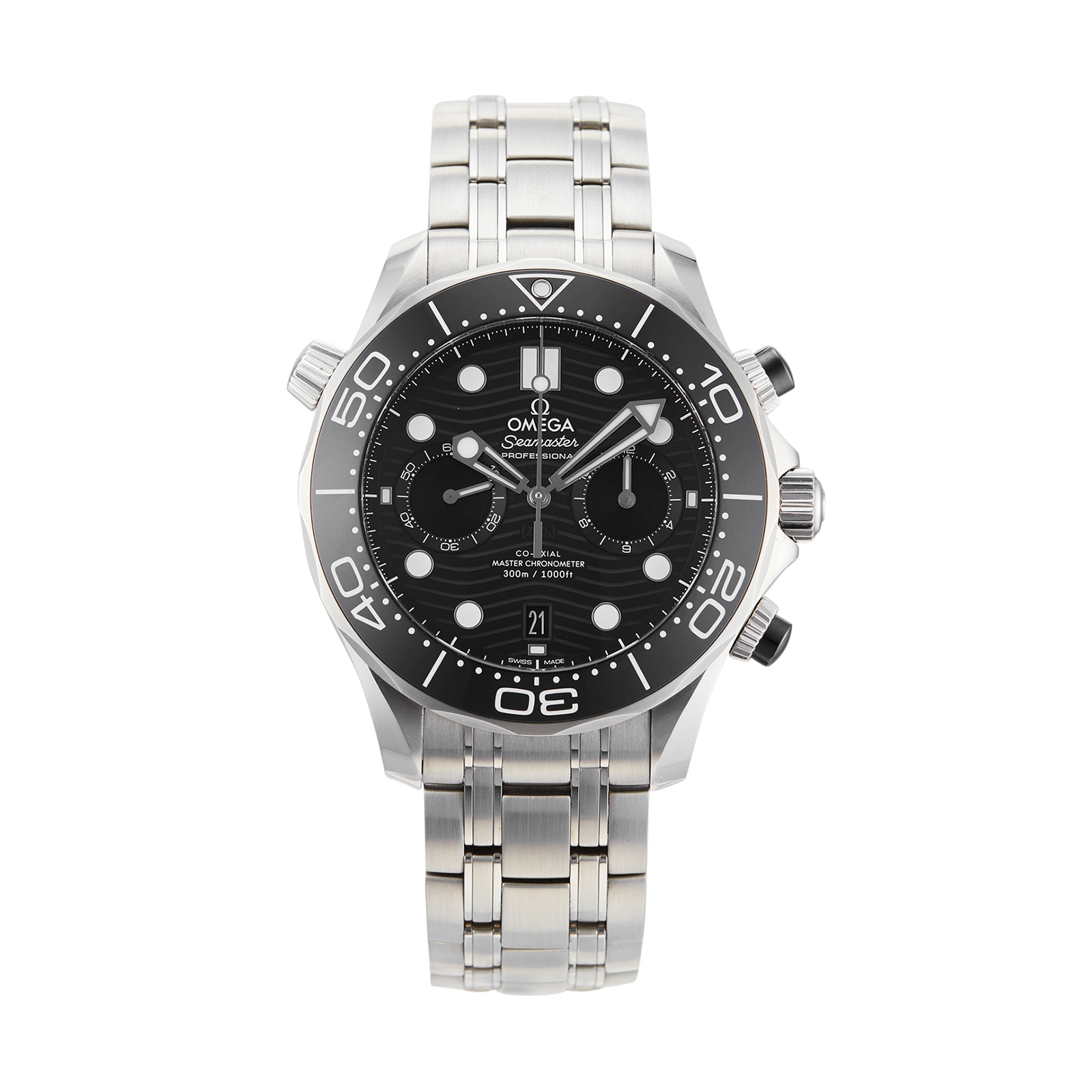 Pre-Owned Omega Pre-Owned OMEGA Seamaster Diver 300M Master Chronometer Mens Watch 210.30.44.51.01.001