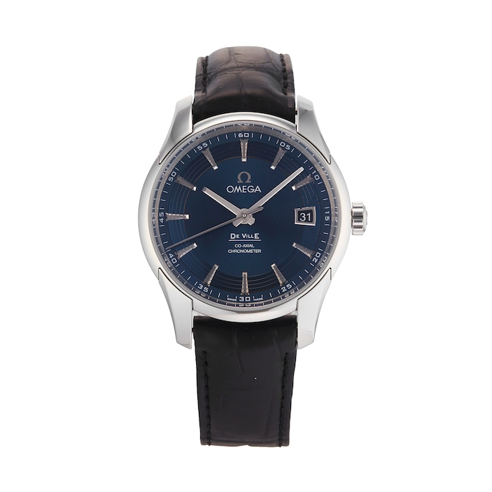 Pre-Owned Omega Pre-Owned Omega De Ville Hour Vision Mens Watch 431.33.41.21.03.001