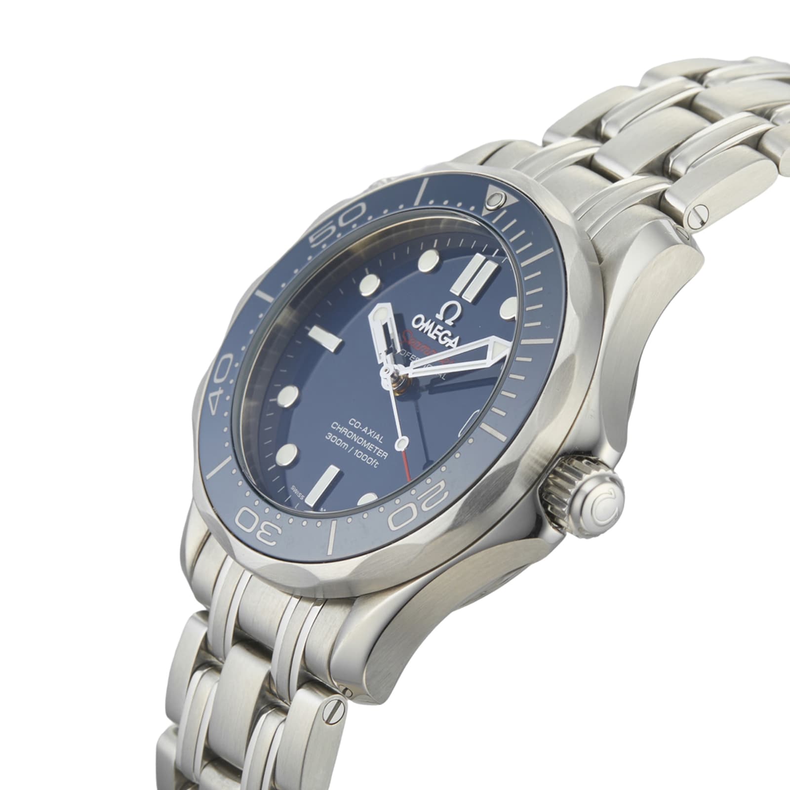 Pre-Owned Omega Seamaster Diver 300M Mens Watch 212.30.36.20.03.001
