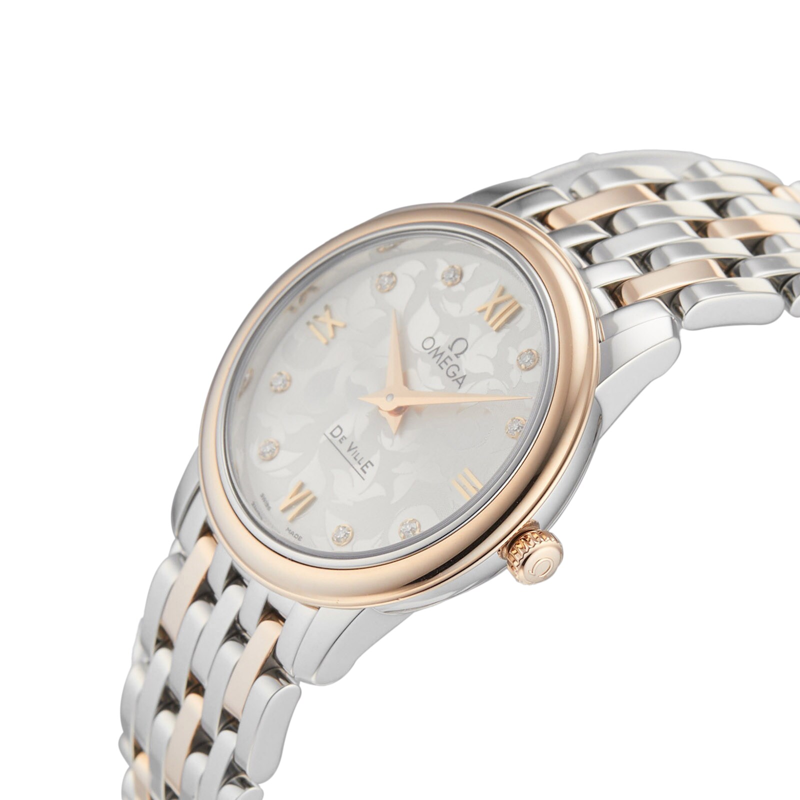 Pre-Owned Omega Pre-Owned Omega De Ville Prestige 'Butterfly' Ladies Watch 424.20.27.60.52.002 Pre-Owned Omega Pre-Owned Omega De Ville Prestige 'Butterfly' Ladies Watch 424.20.27.60.52.002