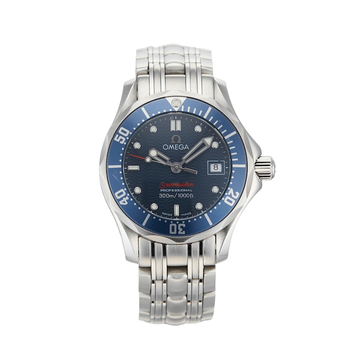 Pre-Owned Omega Pre-Owned Omega Seamaster Diver 300M Ladies Watch 2224.80.00