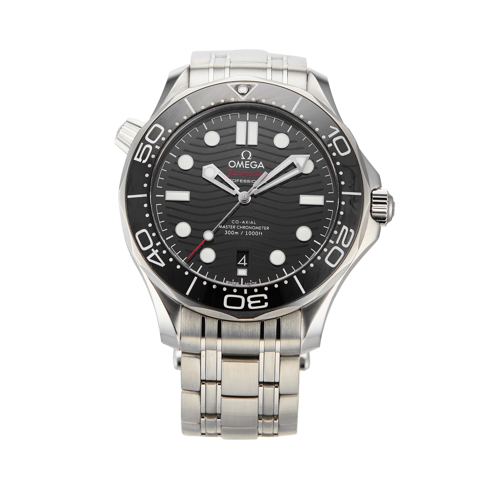 Pre-Owned Omega Pre-Owned Omega Seamaster Diver 300M Mens Watch 210.30.42.20.01.001 Pre-Owned Omega Pre-Owned Omega Seamaster Diver 300M Mens Watch 210.30.42.20.01.001