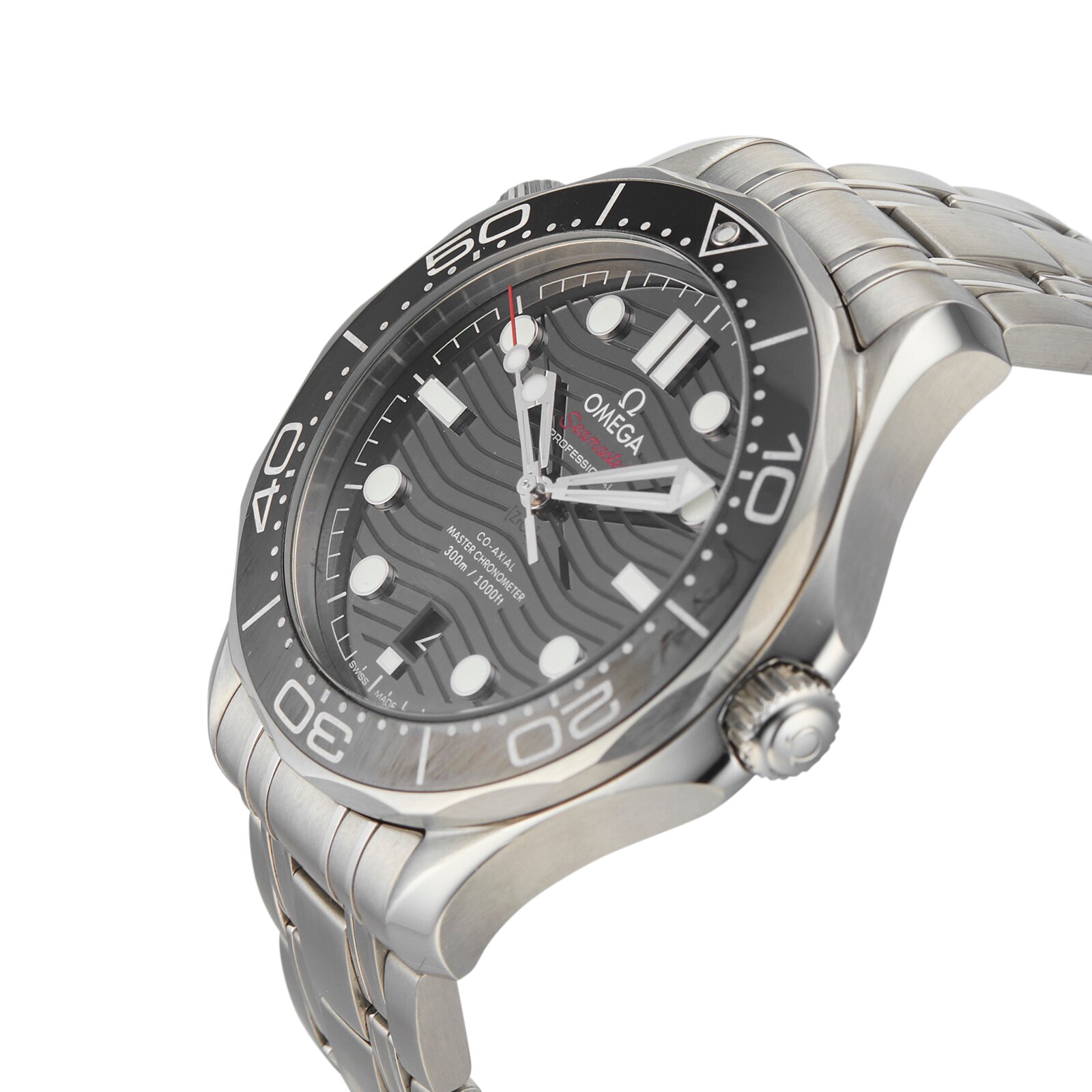 Pre-Owned Omega Pre-Owned Omega Seamaster Diver 300M Mens Watch 210.30.42.20.01.001 Pre-Owned Omega Pre-Owned Omega Seamaster Diver 300M Mens Watch 210.30.42.20.01.001