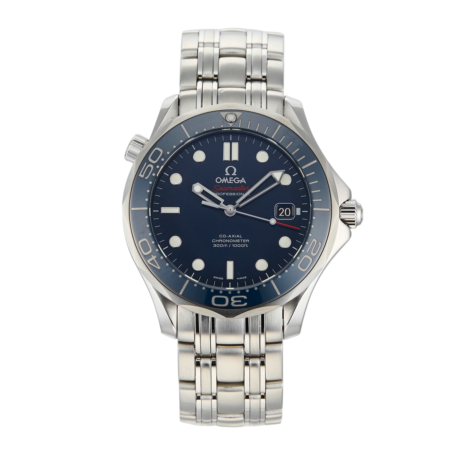 Pre-Owned Omega Seamaster Mens Watch 212.30.41.20.03.001