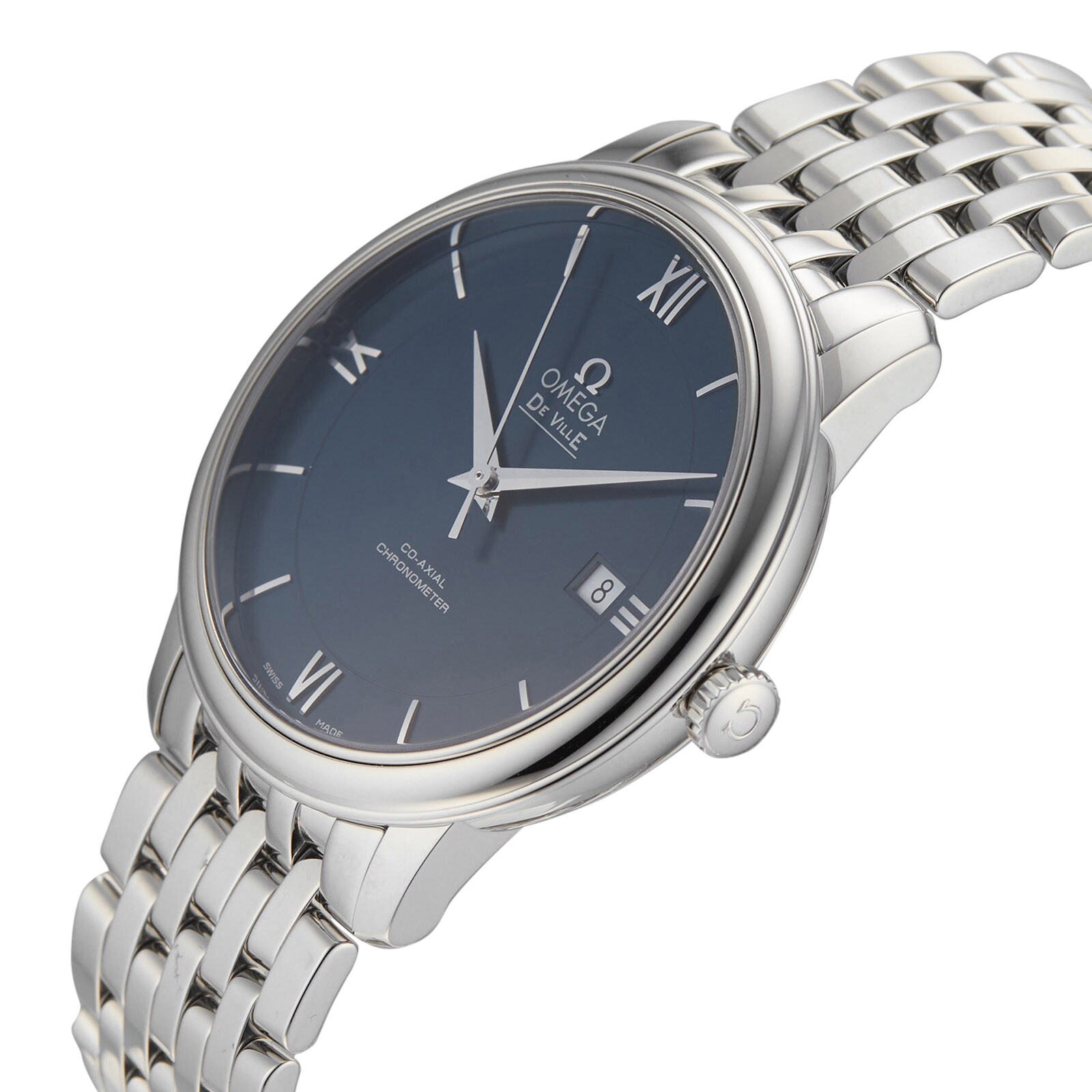 Pre-Owned Omega De Ville Prestige Mens Watch 424.10.40.20.03.001