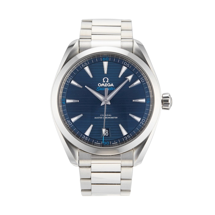 Pre-Owned Omega Pre-Owned OMEGA Seamaster Aqua Terra Mens Watch 220.10.41.21.03.001