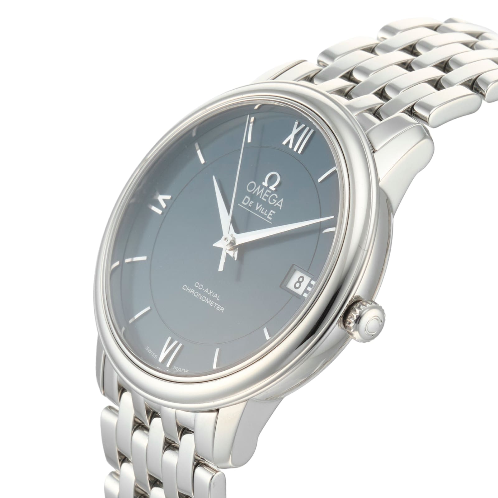 Pre-Owned Omega De Ville Prestige Mens Watch 424.10.37.20.03.001