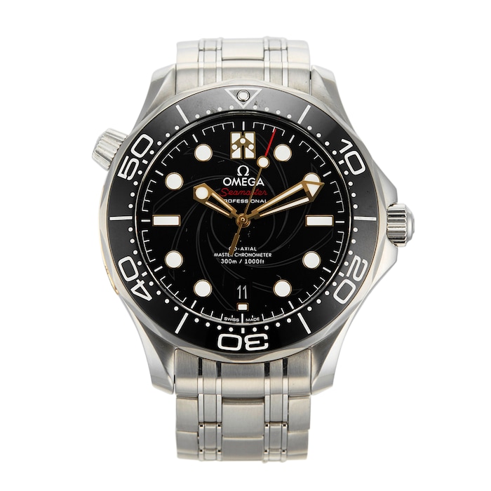 Pre-Owned Omega James Bond Limited Edition Co-Axial Diver O21022422001004