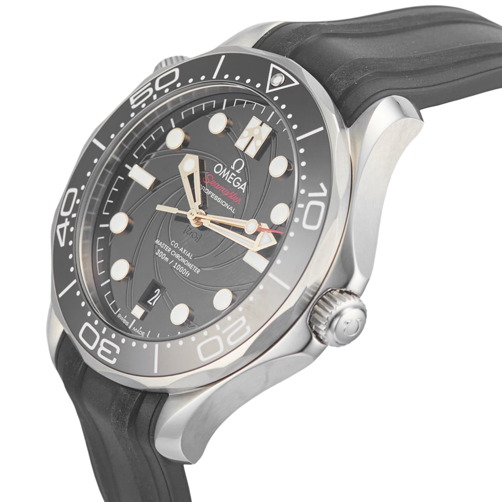 Pre-Owned Omega James Bond Limited Edition Co-Axial Diver O21022422001004