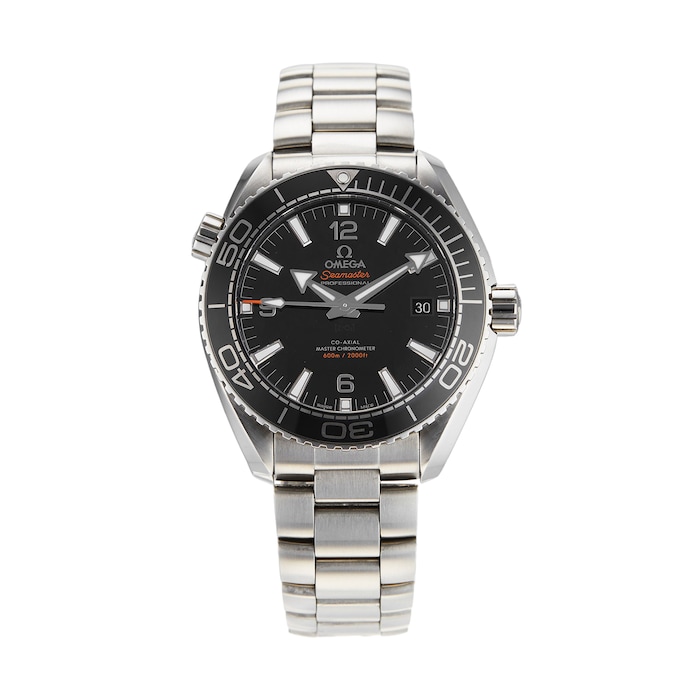 Pre-Owned Omega Pre-Owned Omega Seamaster Planet Ocean 600M Mens Watch 215.30.44.21.01.001