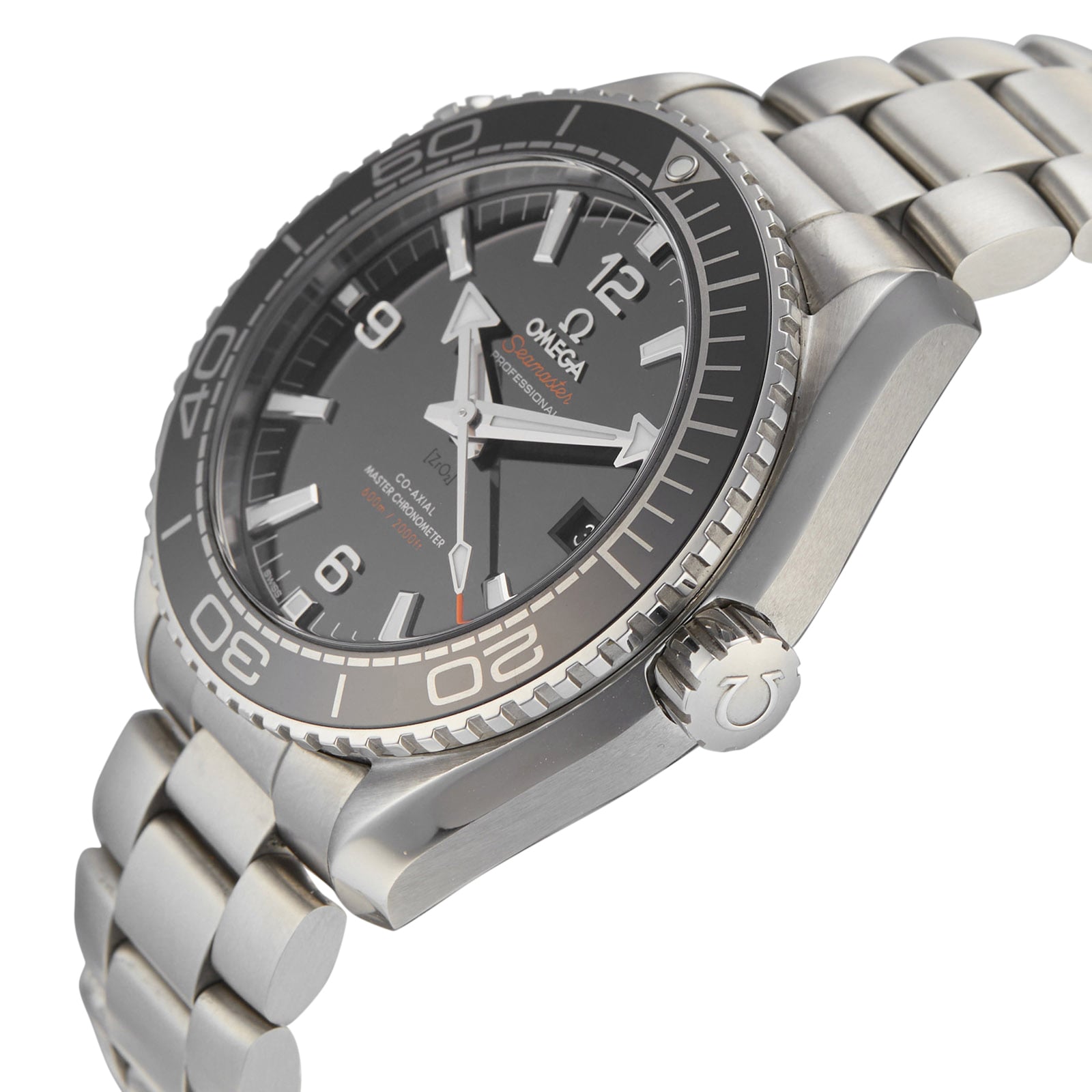 Pre-Owned Omega Seamaster Planet Ocean 600M Mens Watch 215.30.44.21.01.001
