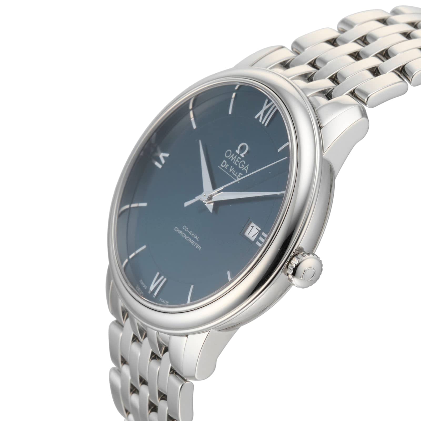 Pre-Owned Omega De Ville Prestige Mens Watch 424.10.40.20.03.001