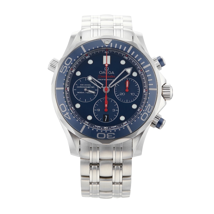 Pre-Owned Omega Pre-Owned Omega Seamaster Diver 300M Mens Watch 212.30.44.50.03.001