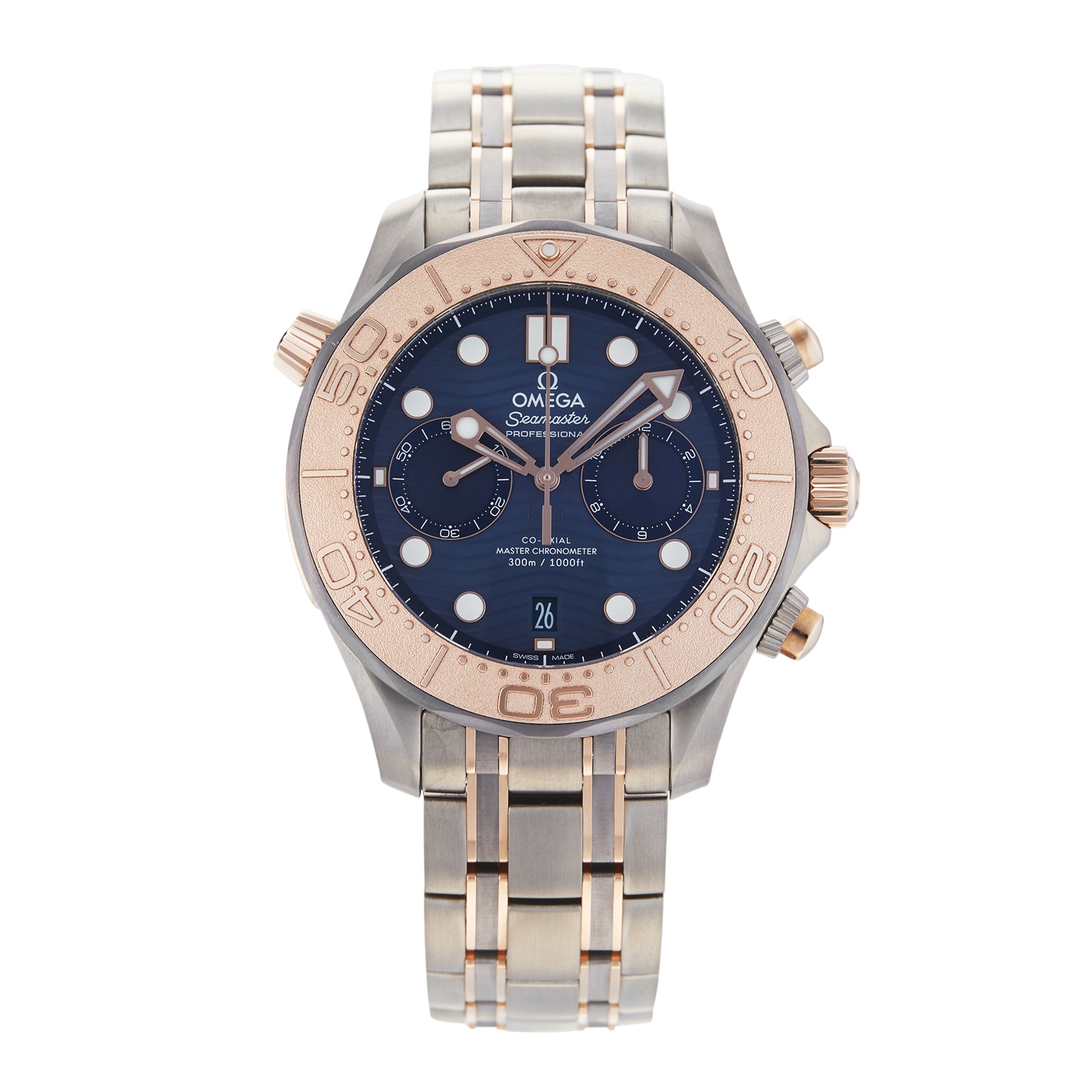 Pre-Owned Omega Seamaster Diver O21060445103001 Pre-Owned Omega Seamaster Diver O21060445103001