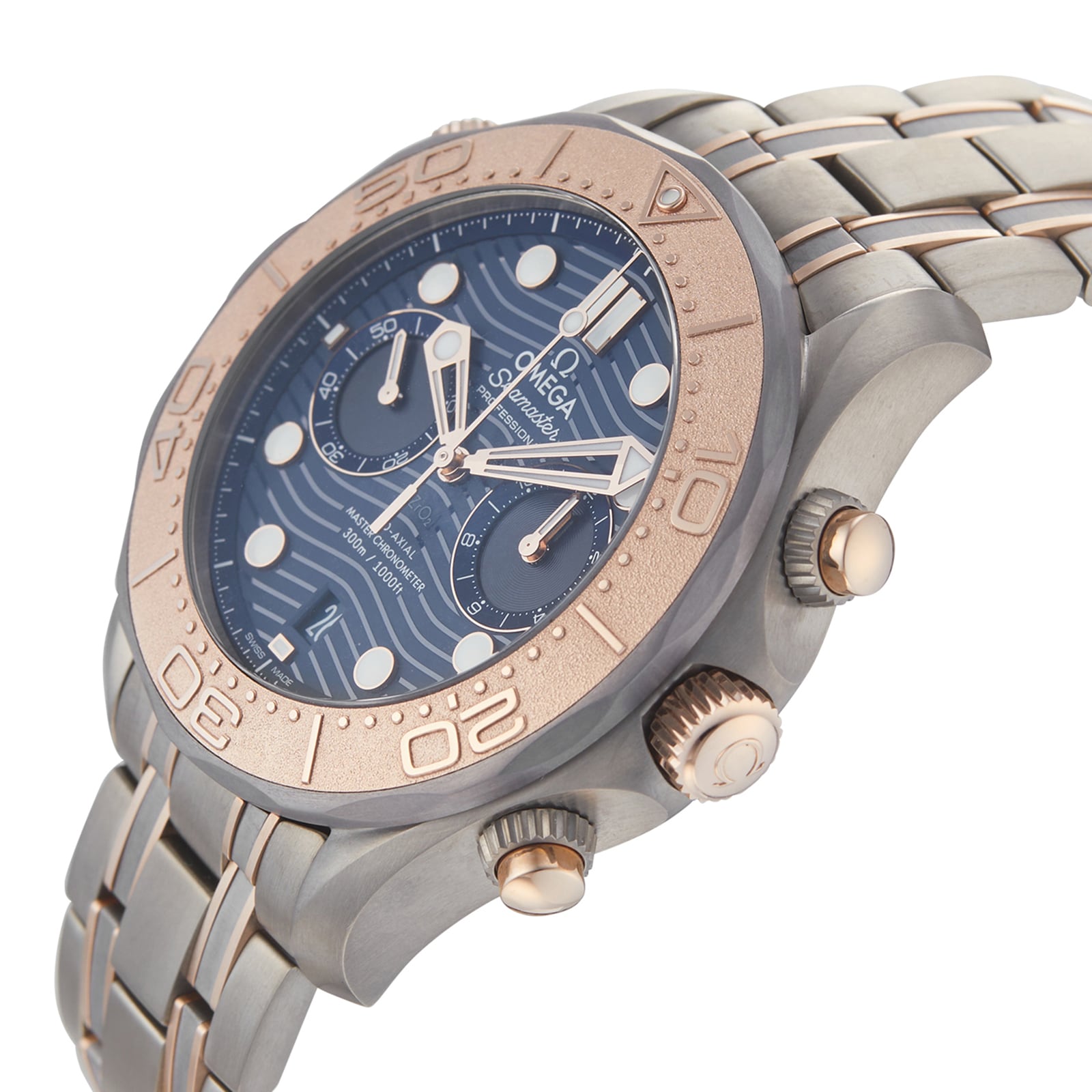 Pre-Owned Omega Seamaster Diver O21060445103001 Pre-Owned Omega Seamaster Diver O21060445103001