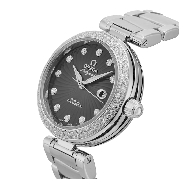 Pre-Owned Omega De Ville Ladymatic 34mm Stainless Steel O42535342056001