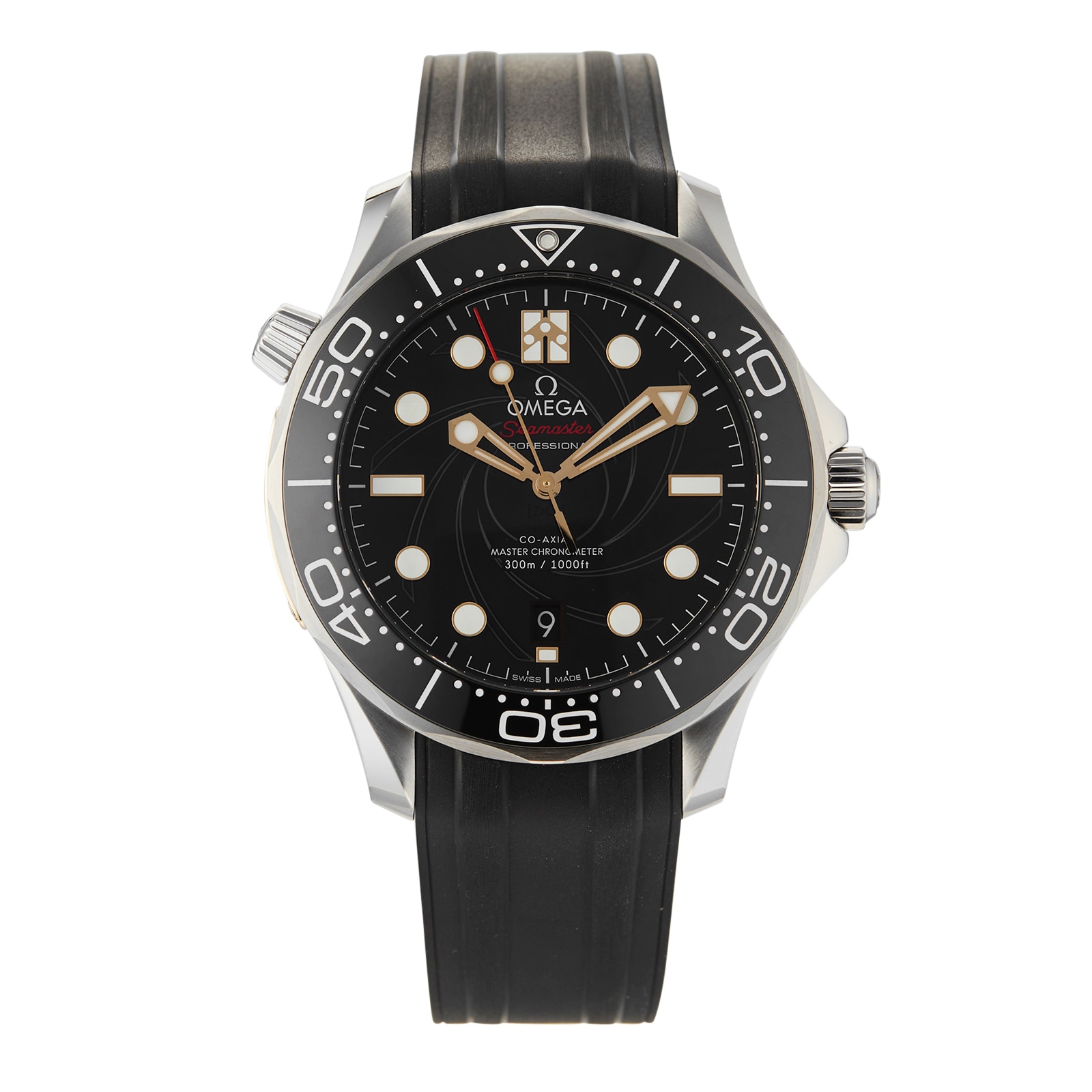 Pre-Owned Omega James Bond Limited Edition Co-Axial Diver O21022422001004