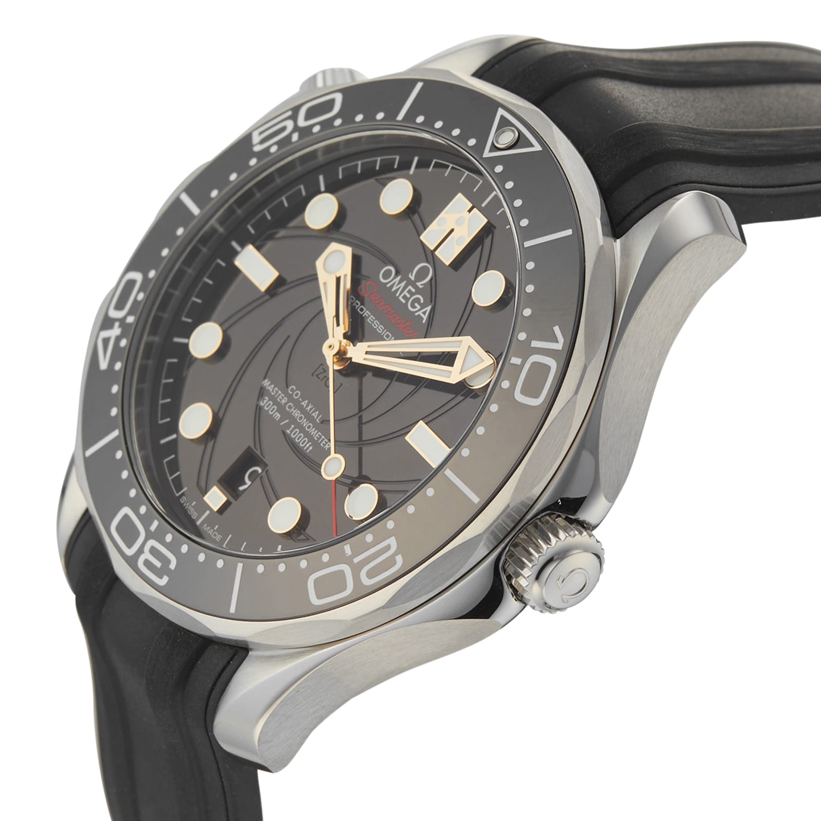 Pre-Owned Omega James Bond Limited Edition Co-Axial Diver O21022422001004