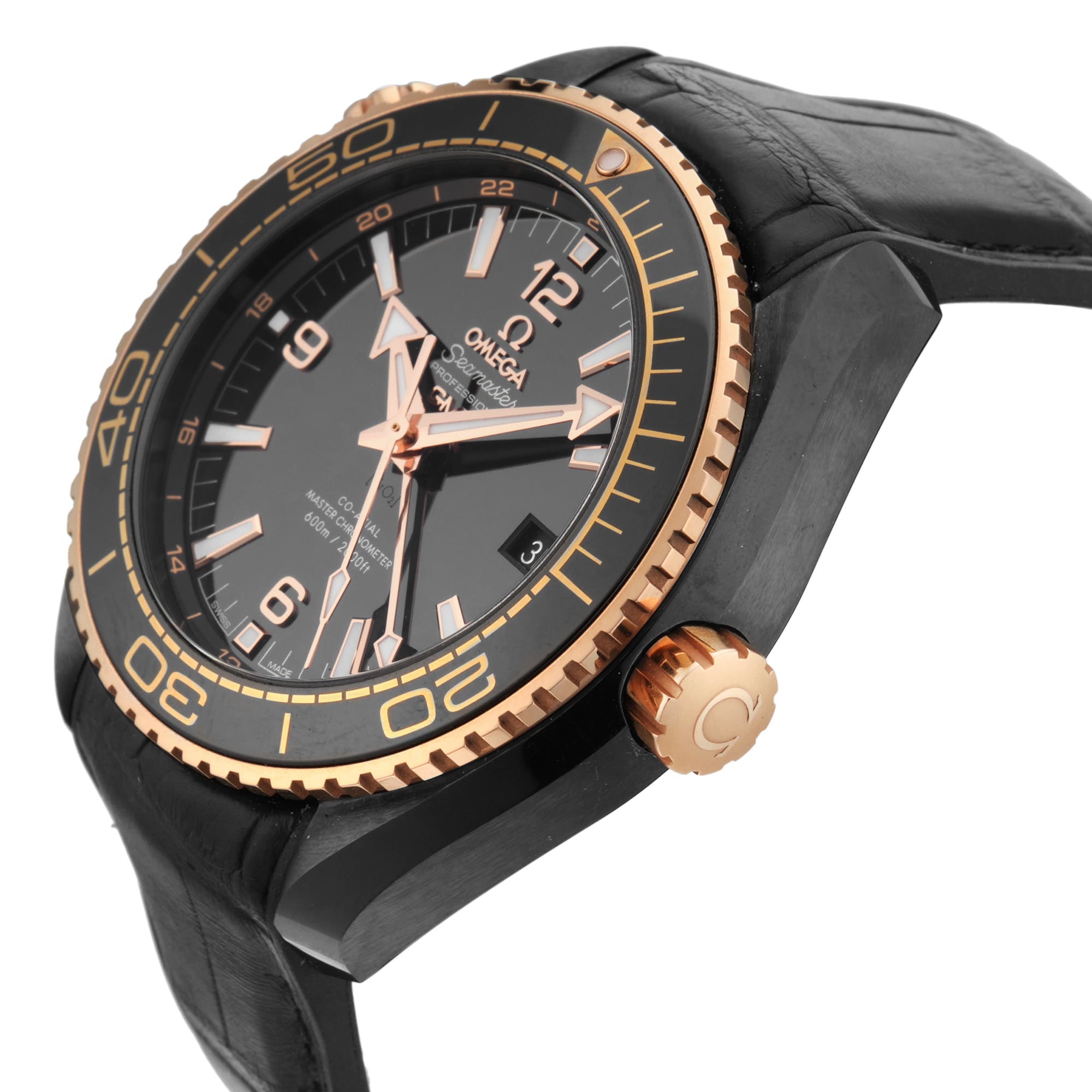 Pre-Owned Omega Pre-Owned Omega Seamaster Planet Ocean 215.63.46.22.01.001