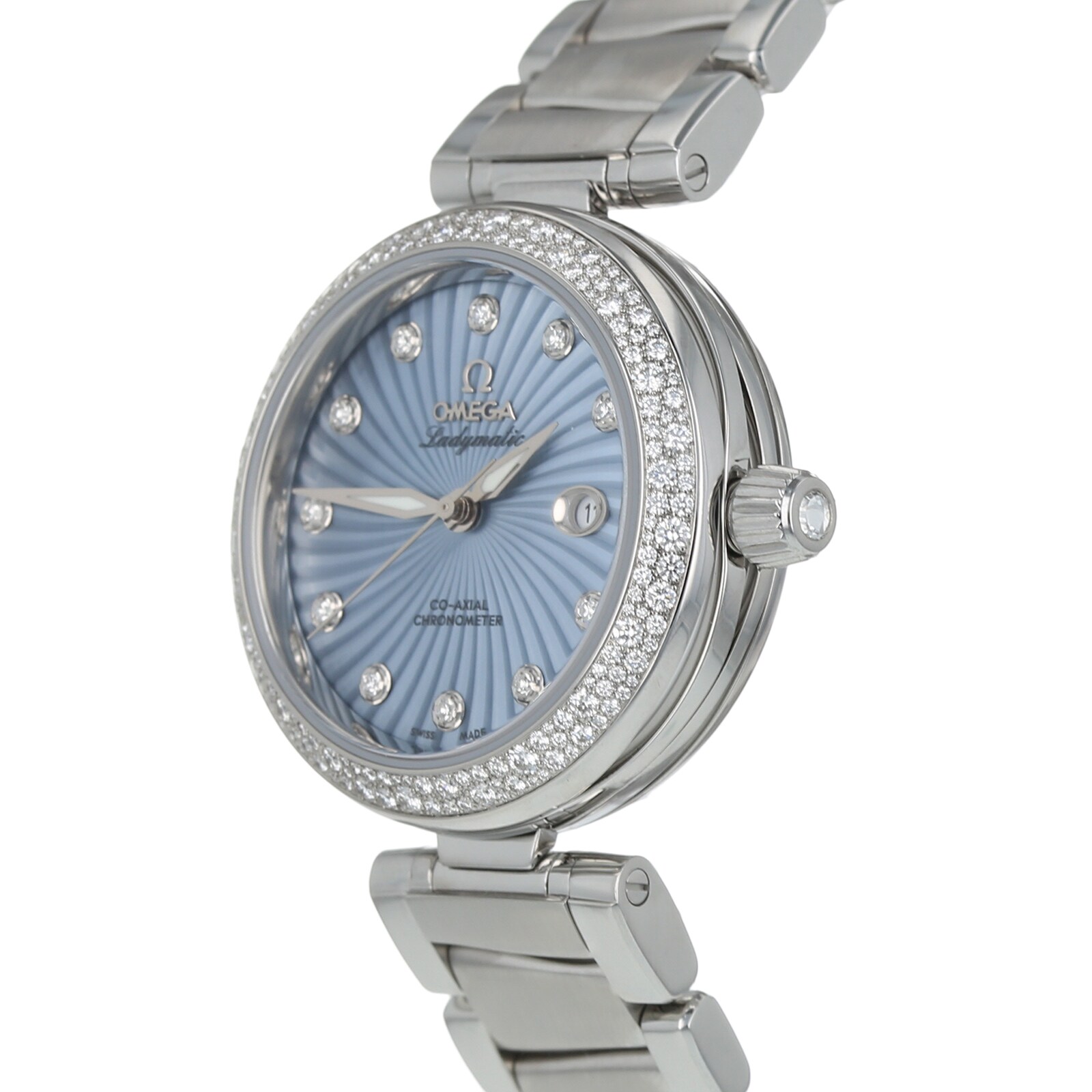 Pre-Owned Omega Pre-Owned Omega De Ville Ladymatic Ladies Watch 425.35.34.20.57.002