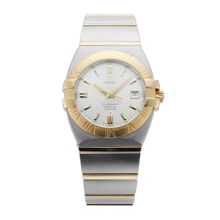 Pre-Owned Omega Constellation 38mm Stainless Steel and Yellow Gold O12133000