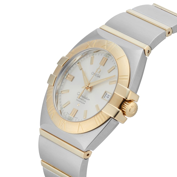 Pre-Owned Omega Constellation 38mm Stainless Steel and Yellow Gold O12133000