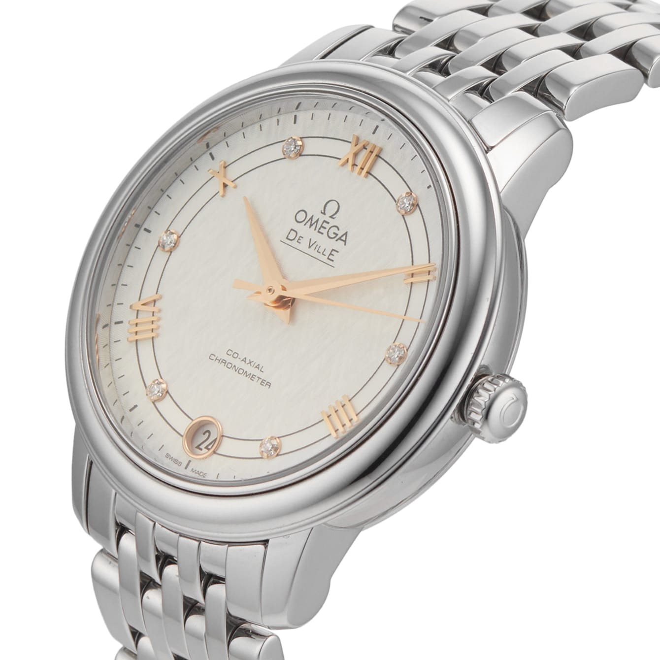 Pre-Owned Omega De Ville Prestige O42410332052001 Pre-Owned Omega De Ville Prestige O42410332052001