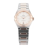 Pre-Owned Omega Constellation 29mm Stainless Steel and Rose Gold