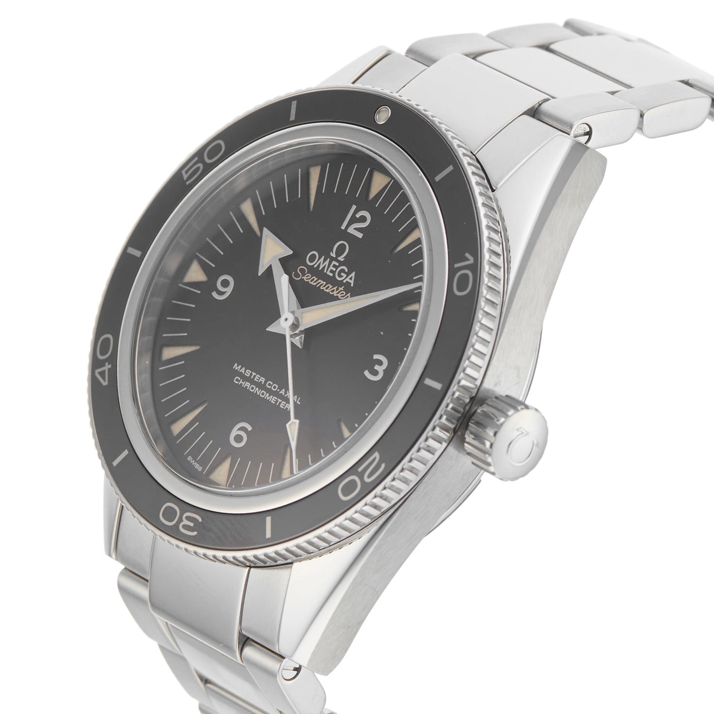 Pre-Owned Omega Seamaster 300 O23330412101001 Pre-Owned Omega Seamaster 300 O23330412101001
