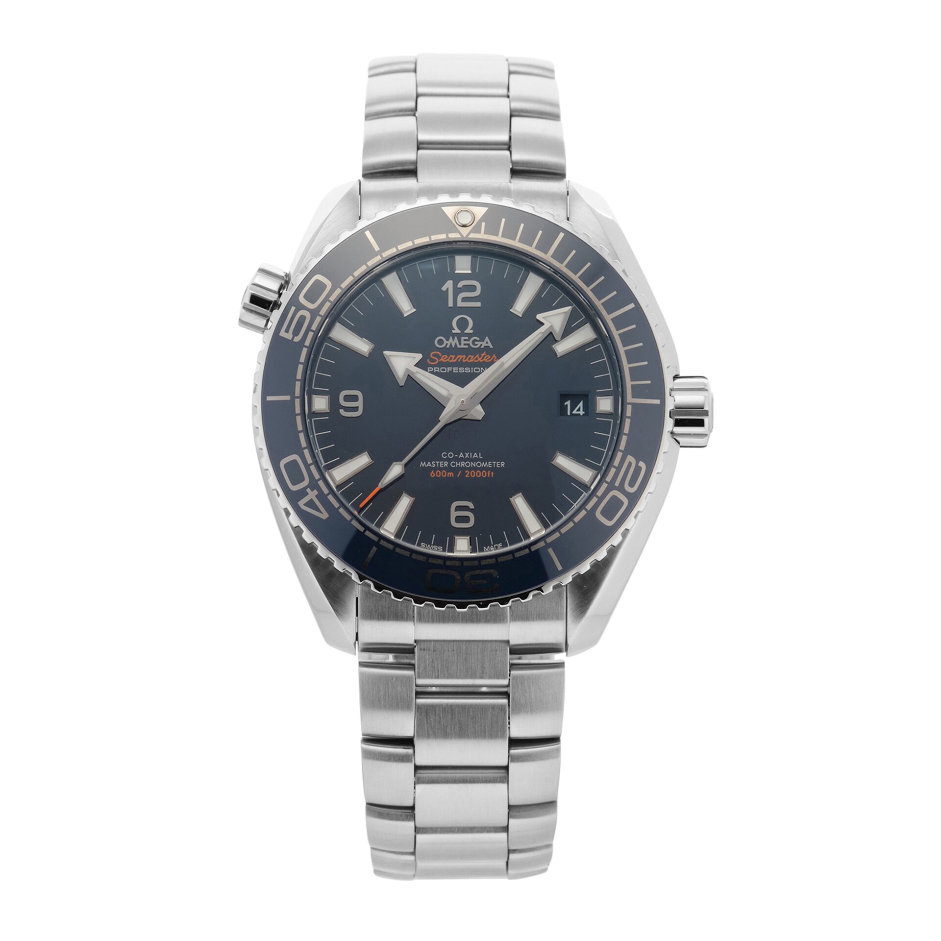 Pre-Owned Omega Seamaster Planet Ocean O21530442103001 Pre-Owned Omega Seamaster Planet Ocean O21530442103001