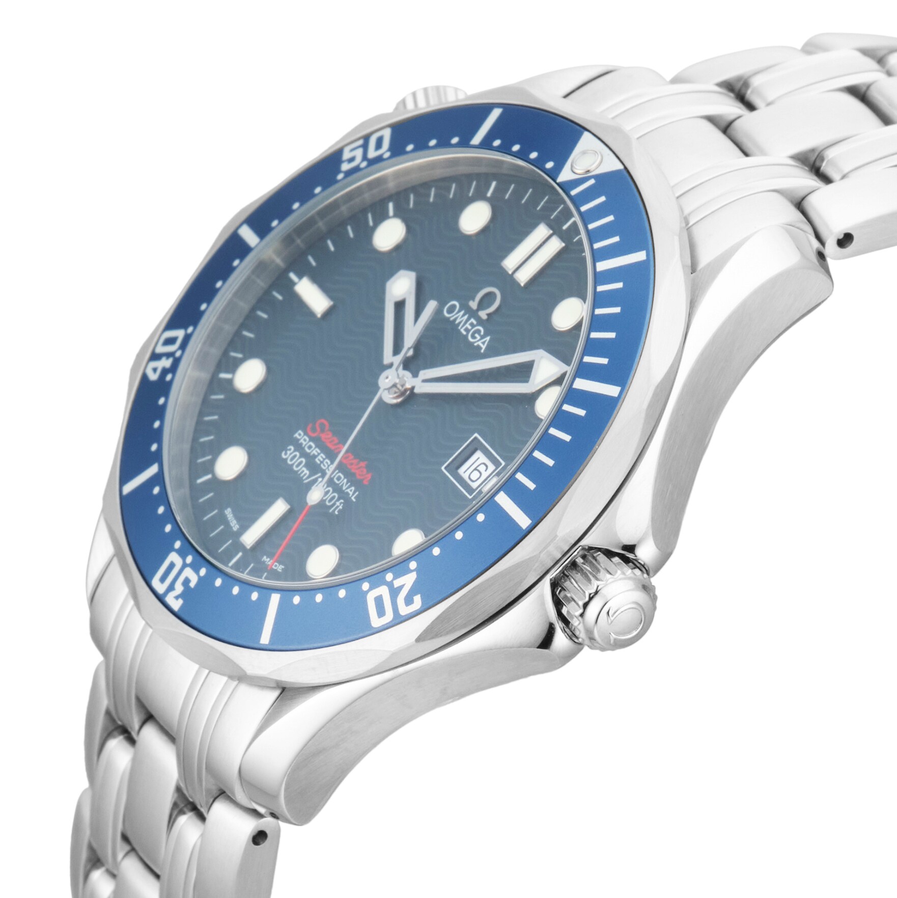 Pre-Owned Omega Seamaster Diver 300m 41mm Stainless Steel