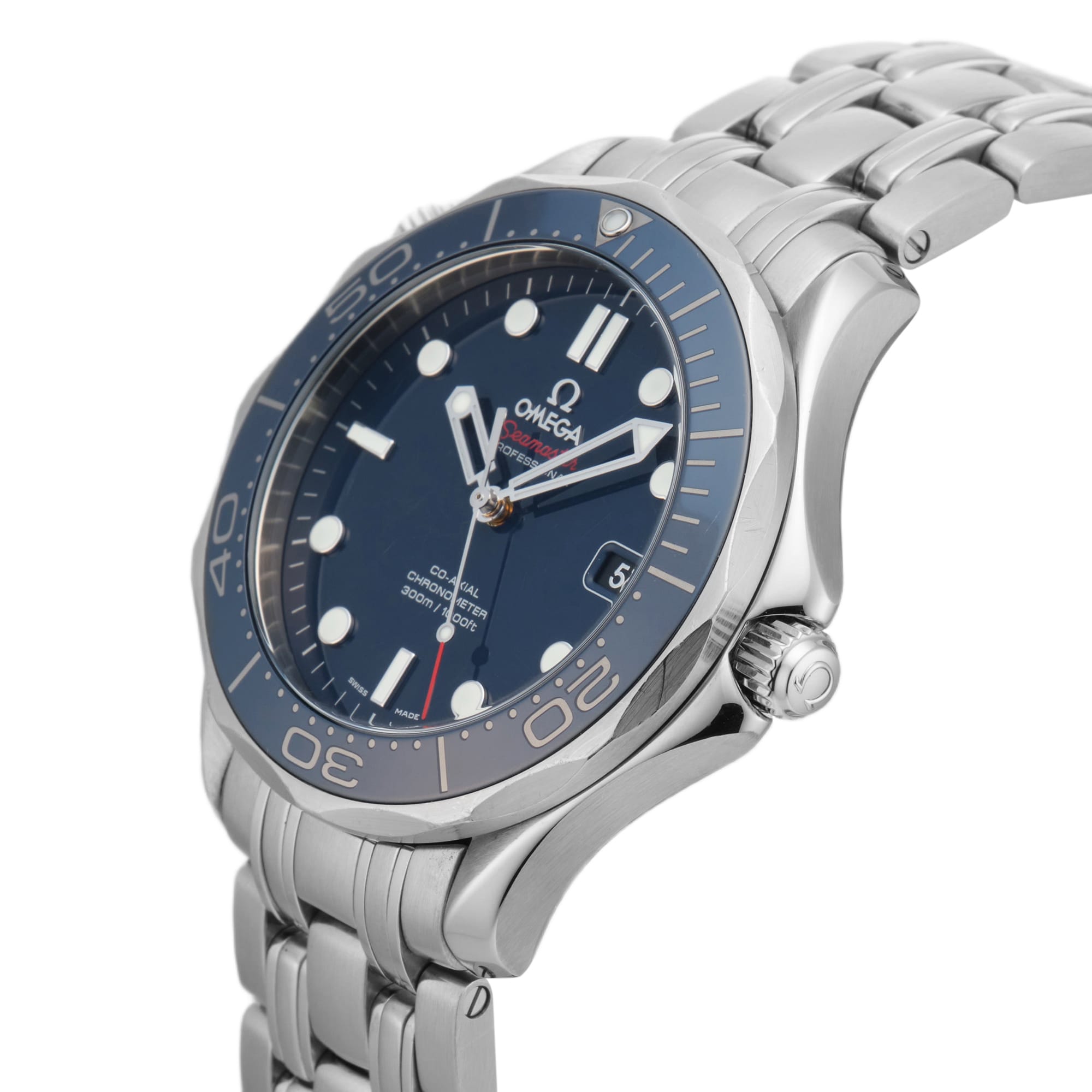 Pre-Owned Omega Seamaster Diver 300m 41mm Stainless Steel