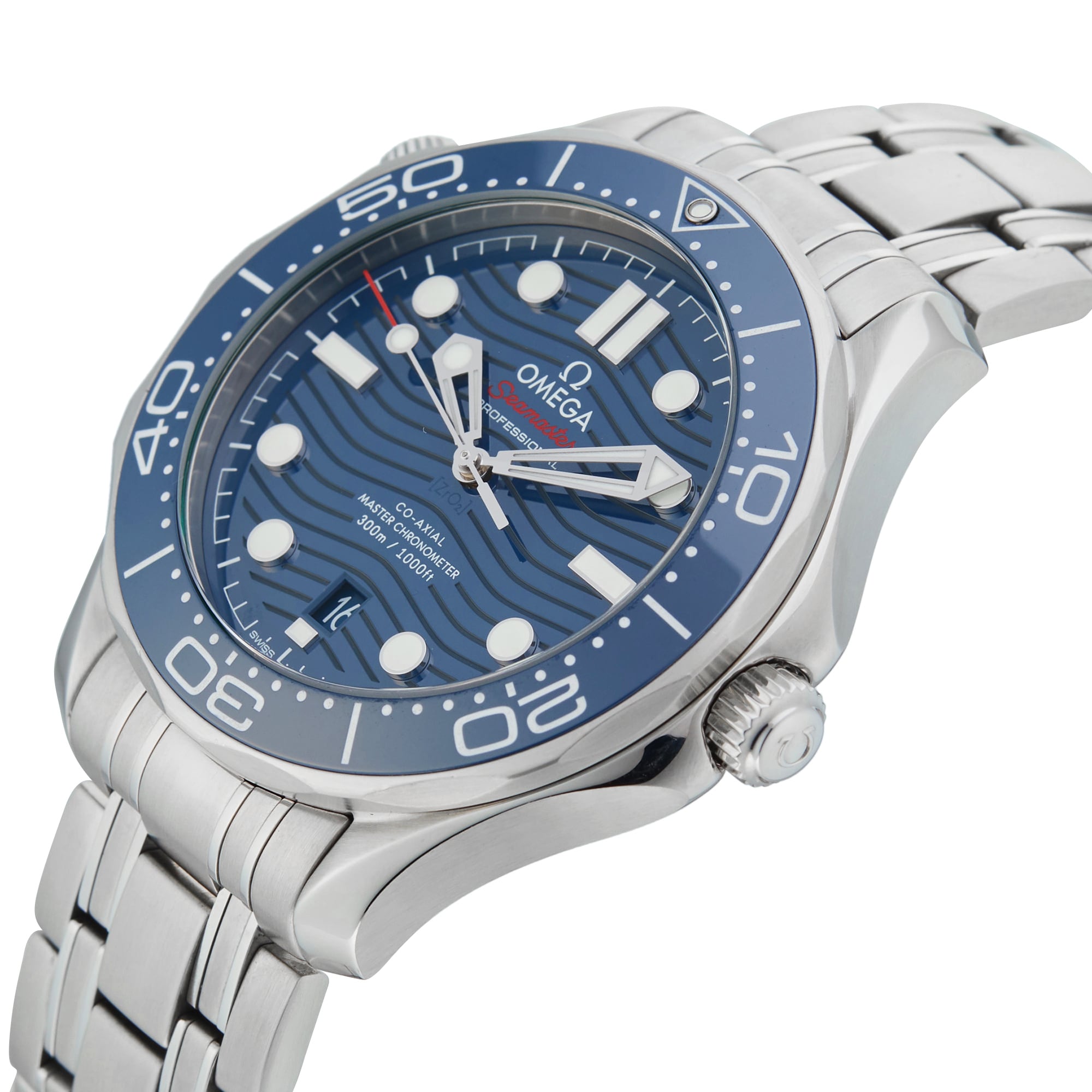 Pre-Owned Omega Seamaster Diver 300M 42mm Stainless Steel