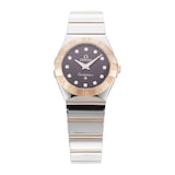 Pre-Owned Omega Constellation 27mm Stainless Steel and Rose Gold