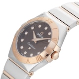 Pre-Owned Omega Constellation 27mm Stainless Steel and Rose Gold