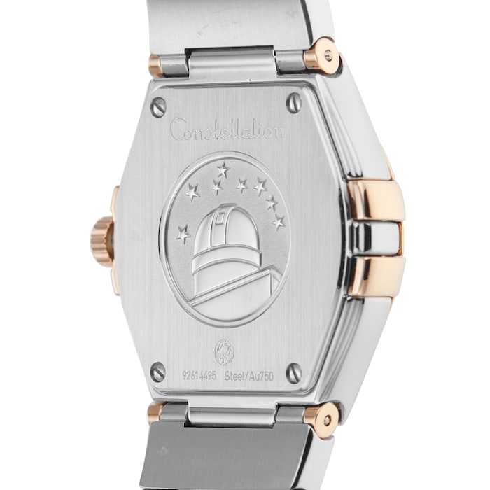 Pre-Owned Omega Constellation 27mm Stainless Steel and Rose Gold