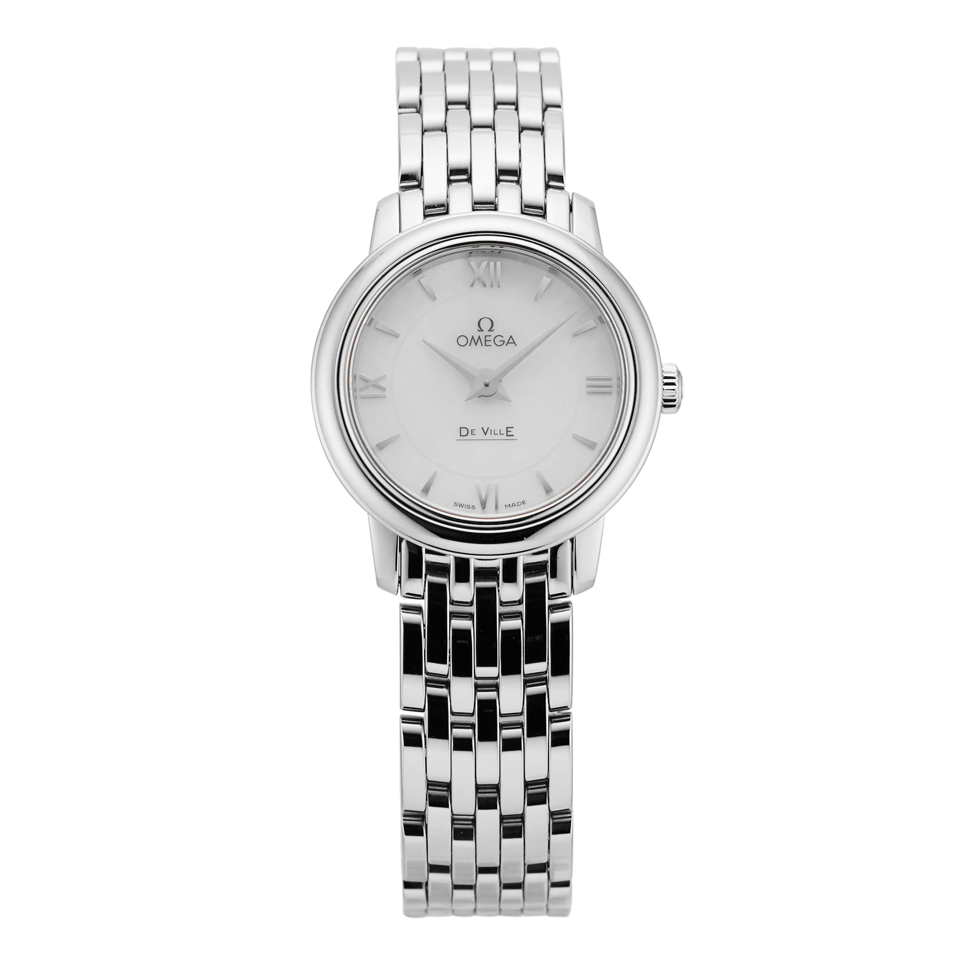 Pre-Owned Omega De Ville Prestige 24mm Stainless Steel