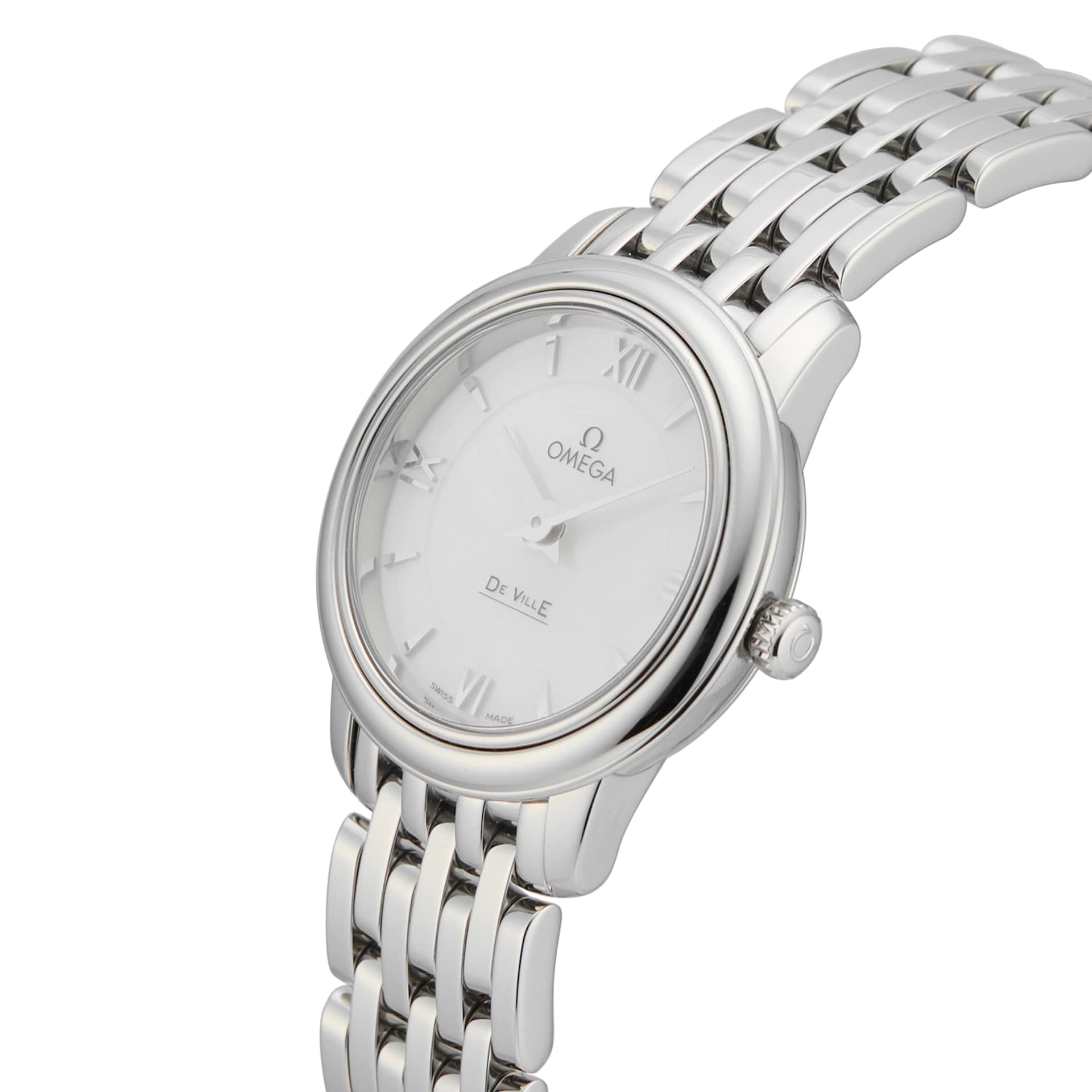 Pre-Owned Omega De Ville Prestige 24mm Stainless Steel