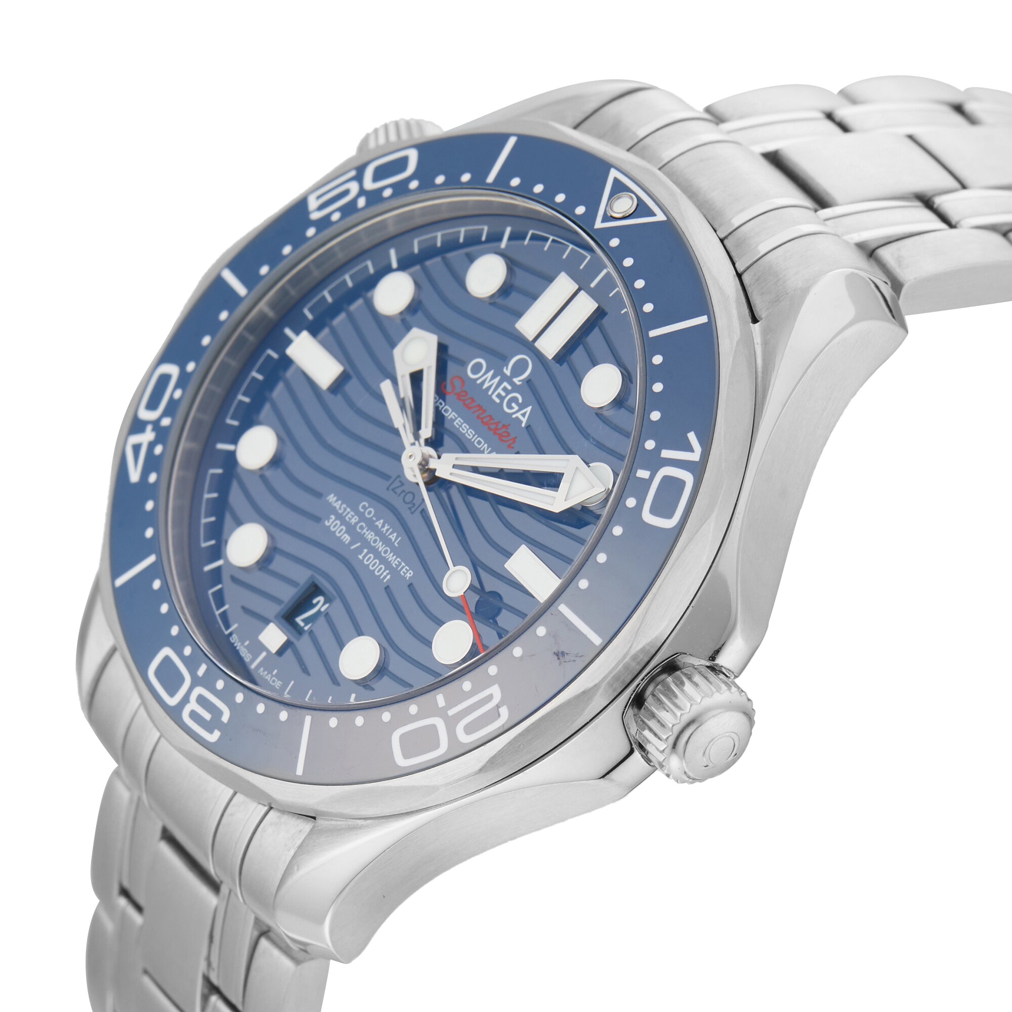 Pre-Owned Omega Seamaster Diver 300M 42mm Stainless Steel