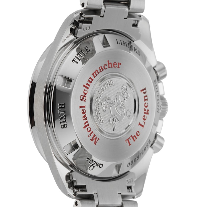Pre-Owned Omega Speedmaster 'The Legend' Michael Schumacher Limited Edition 2885/6000 42mm Steel