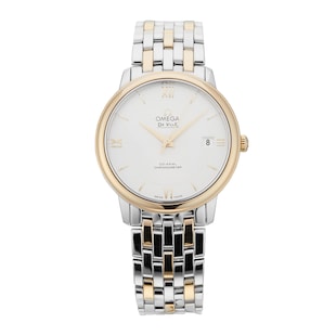 Pre-Owned Omega De Ville Prestige 36.8mm Stainess Steel and Yellow Gold
