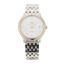 406701884490 - De Ville Prestige 36.8mm Stainess Steel and Yellow Gold